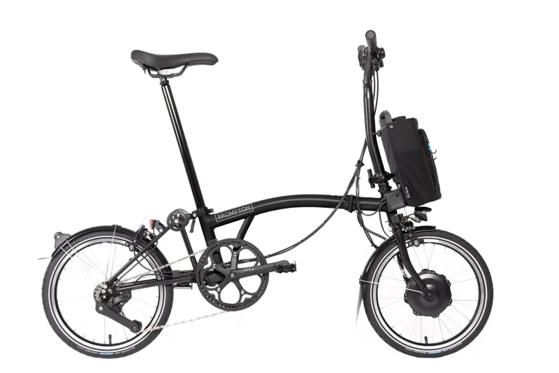 Brompton M4L C-Line 2024 Electric Folding Bike - Black